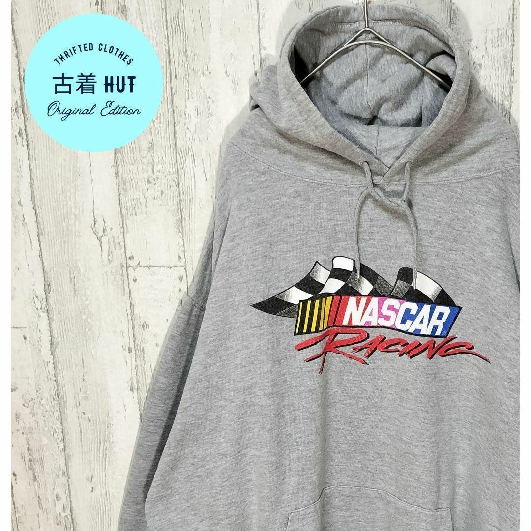 US NASCAR レーシング　パーカー　オーバーサイズ　ゆるダボ　ナスカー