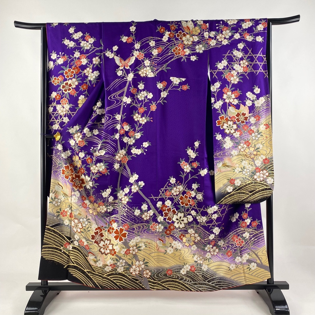 振袖 美品 名品 身丈158.5cm 裄丈64cm 正絹