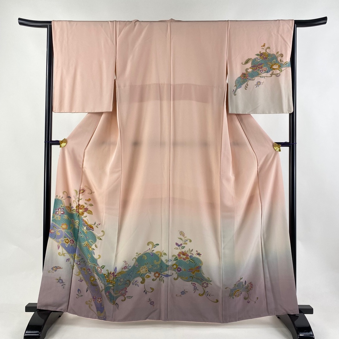 訪問着 身丈163cm 裄丈64cm 正絹 美品 名品