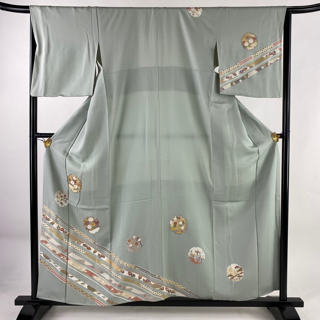 付下げ 身丈158cm 裄丈68cm 正絹 美品 秀品 - 着物