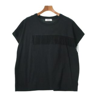 ズッカ(ZUCCa)のZUCCa ズッカ Tシャツ・カットソー M 黒 【古着】【中古】(カットソー(半袖/袖なし))