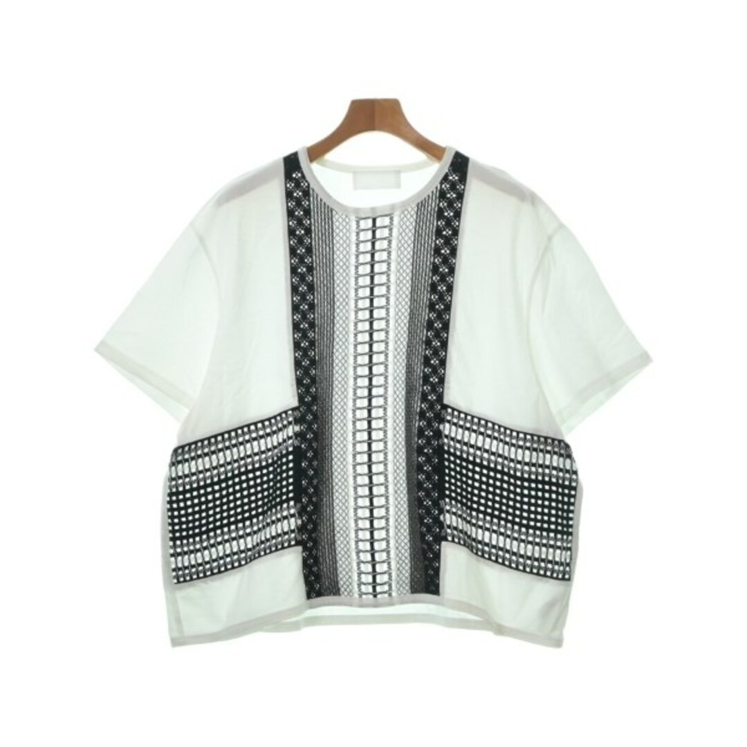Mame Kurogouchi Tシャツ・カットソー 1(S位) 白x黒