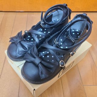Angelic Pretty - Angelic Pretty ティーパーティーシューズ 黒