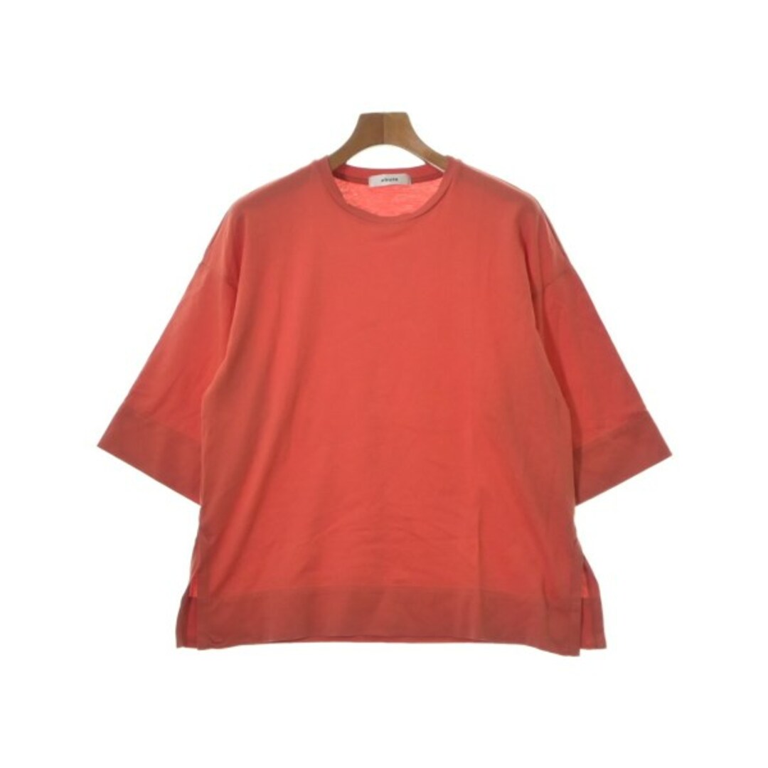 ebure - ebure エブール Tシャツ・カットソー 38(M位) オレンジ 【古着