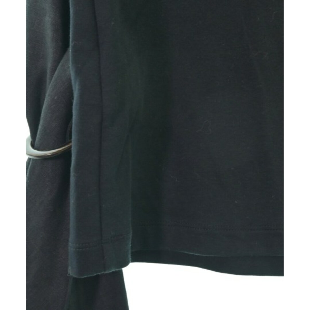 AKIRANAKA(アキラナカ)のAKIRA NAKA アキラナカ Tシャツ・カットソー 2(M位) 黒 【古着】【中古】 レディースのトップス(カットソー(半袖/袖なし))の商品写真