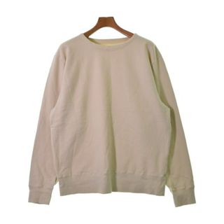 ネセサリーオアアンネセサリー(NECESSARY or UNNECESSARY)のNECESSARY OR UNNECESSARY スウェット XL ベージュ 【古着】【中古】(スウェット)