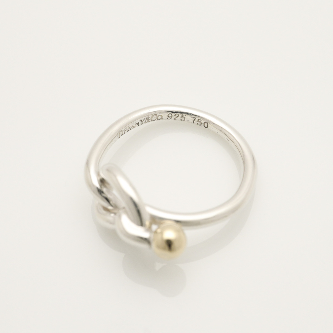 Tiffany & Co. - 【美品】TIFFANY&Co. ラブ ノット リング AG925