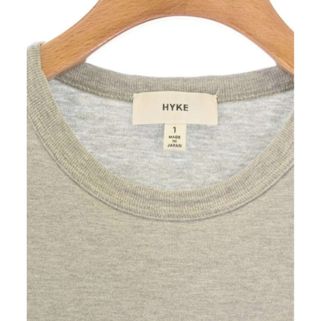 HYKE(ハイク)のHYKE ハイク ワンピース 1(S位) グレー 【古着】【中古】 レディースのワンピース(ひざ丈ワンピース)の商品写真