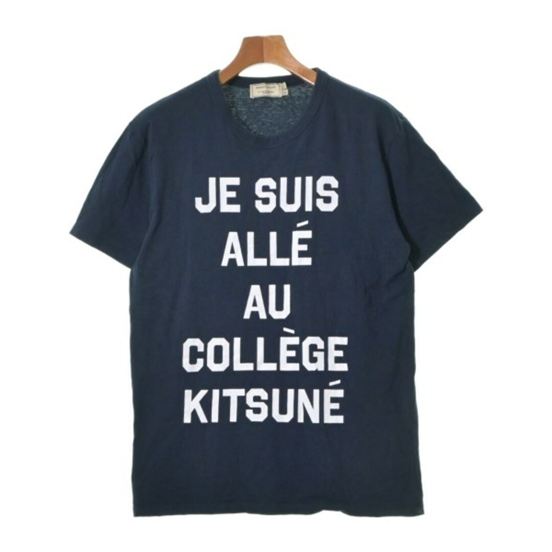 MAISON KITSUNE メゾンキツネ Tシャツ・カットソー M 紺