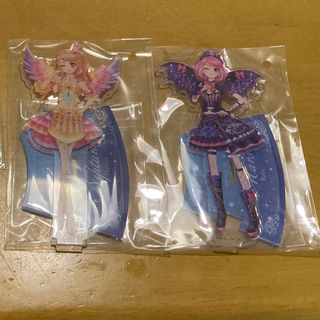 アイカツスターズ(アイカツスターズ!)の＜専用＞桜庭ローラ、香澄真昼アクリルスタンド(キャラクターグッズ)