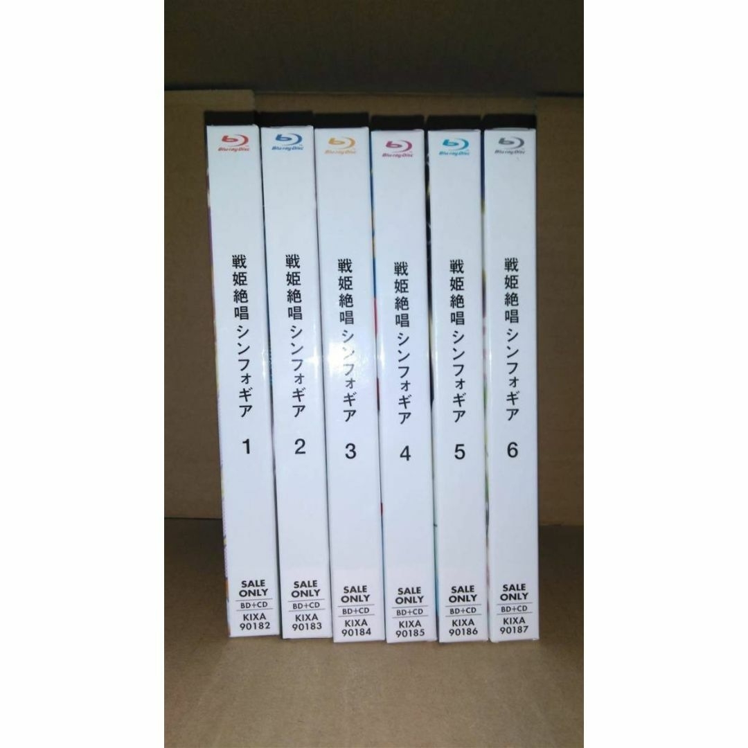 アニメセル版　戦姫絶唱シンフォギア　Ｇ　GX 　ＡXZ　XV　Blu-ray　全30巻
