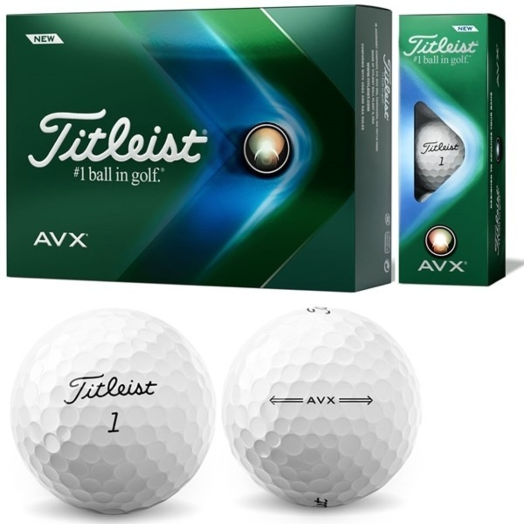 Titleist(タイトリスト)のタイトリスト ボール AVX 4ダース スポーツ/アウトドアのゴルフ(その他)の商品写真