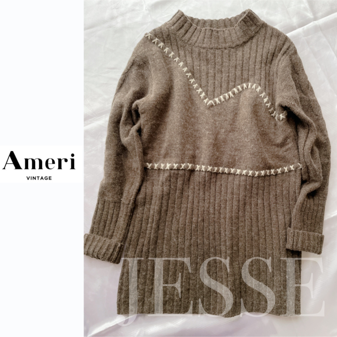 ✨美品✨ameri ニット　月末限定値下げ‼️