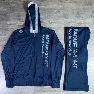 美品 DESCENTE デサント ムーブスポーツ ジャージ 上下 セット M