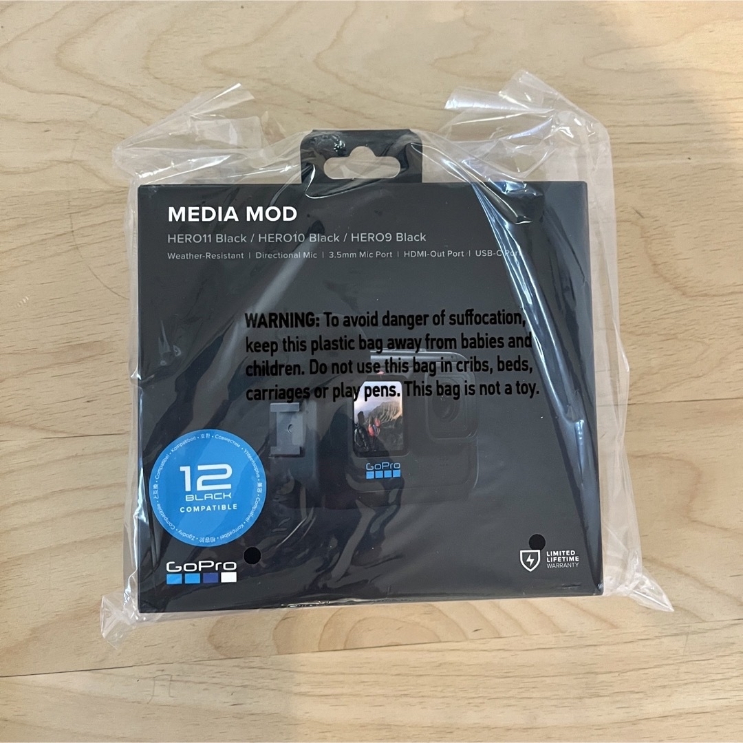 GoPro - 新品 GoPro12 volta ボルタ Media Mod メディアモジュラーの