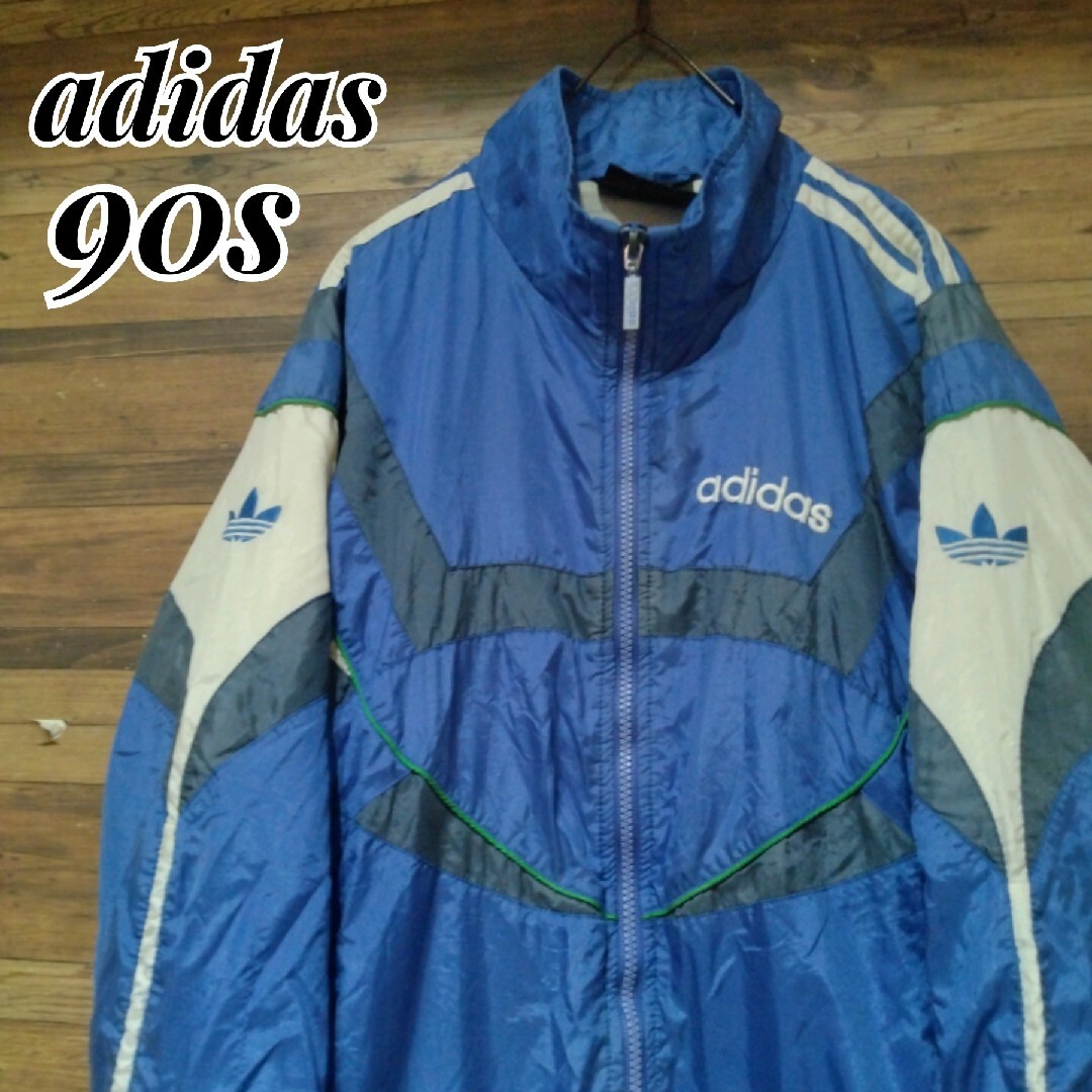 adidas - 【レアデザイン】adidas 90s トレフォイル刺繍 ナイロン