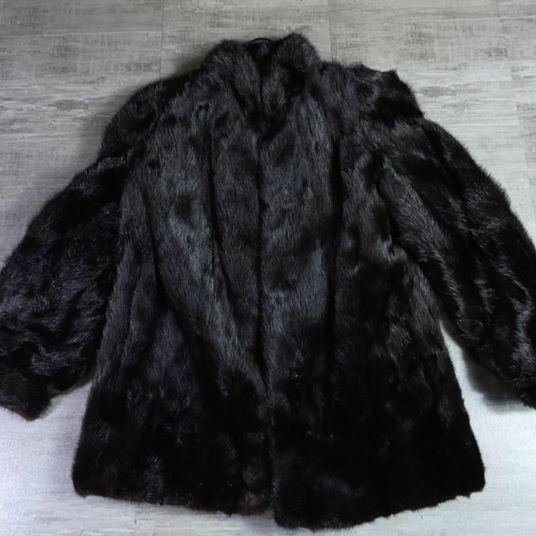 艶やかな毛並 最高級毛皮 ミンク ハーフコート MINK COAT FAR - 毛皮 ...