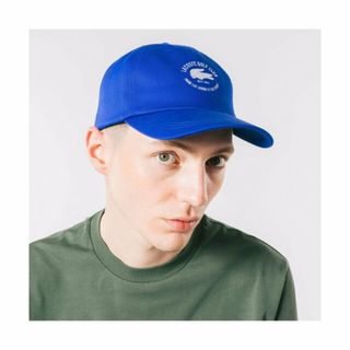 ラコステ(LACOSTE)の【ライトブルー】ゴルフステッチツイルキャップ(キャップ)