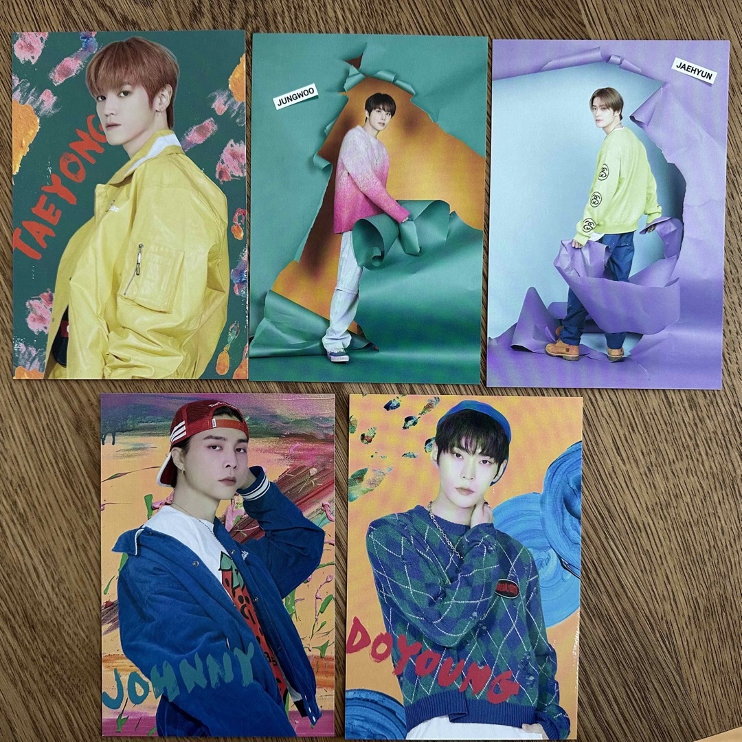 NCTポストカード ジャニ テヨン ドヨン ジェヒョン ジョンウ | フリマアプリ ラクマ