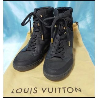 Louis Vuitton（ルイ・ヴィトン ）正規品 インヒールスニーカー 黒