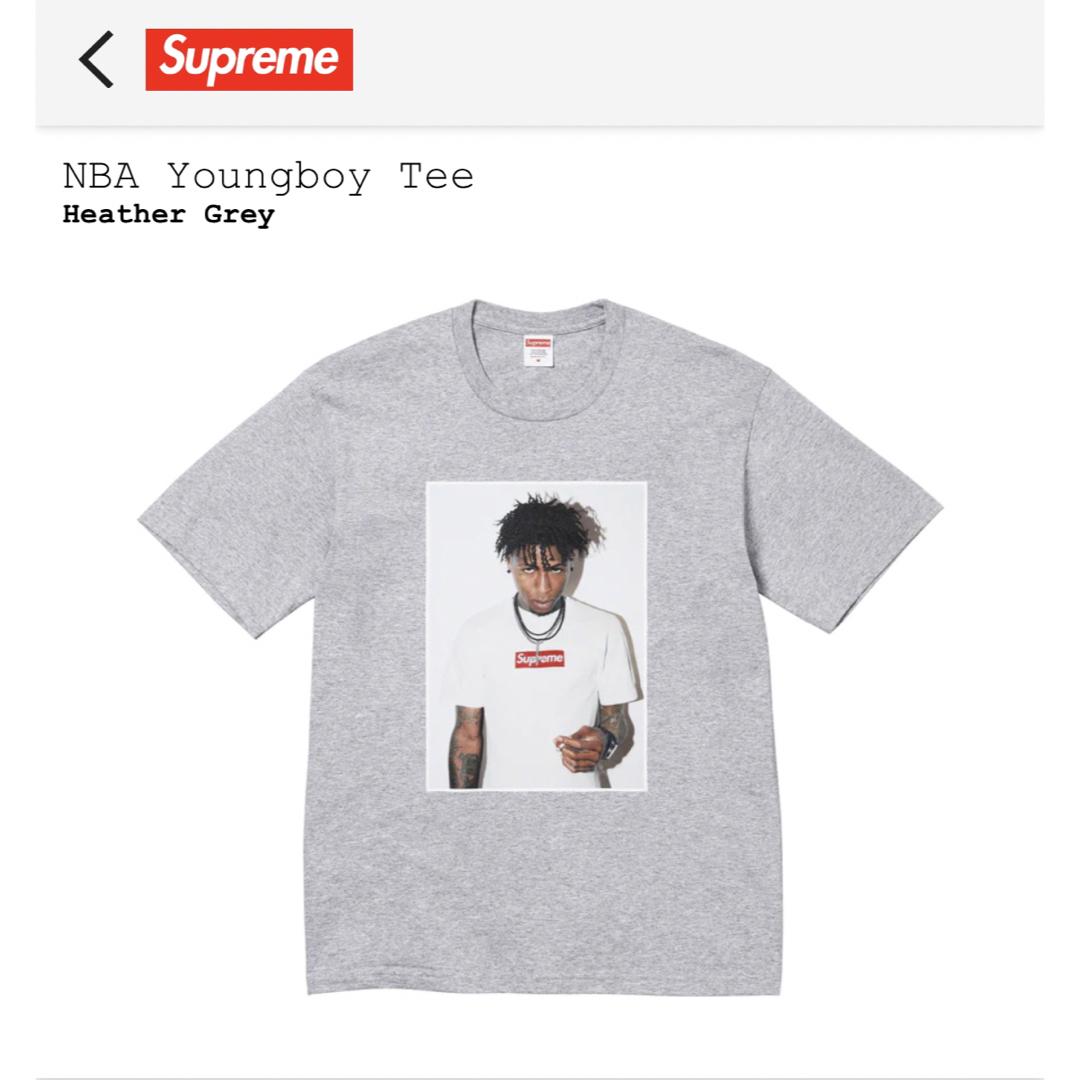 Supreme NBA Youngboy Tee シュプリーム ヤングボーイ