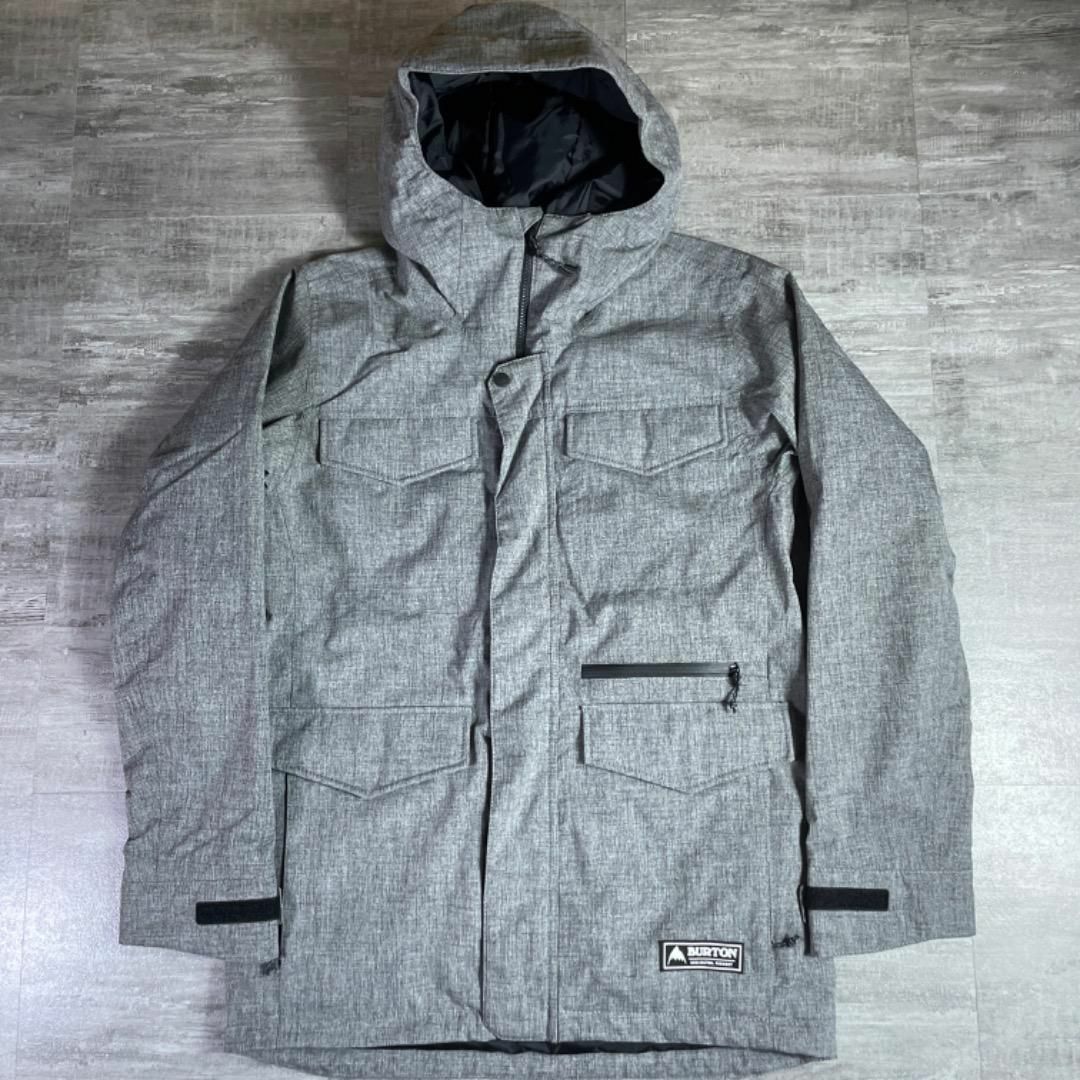 BURTON   美品 Burton スノーボードウェア コバートジャケット グレー