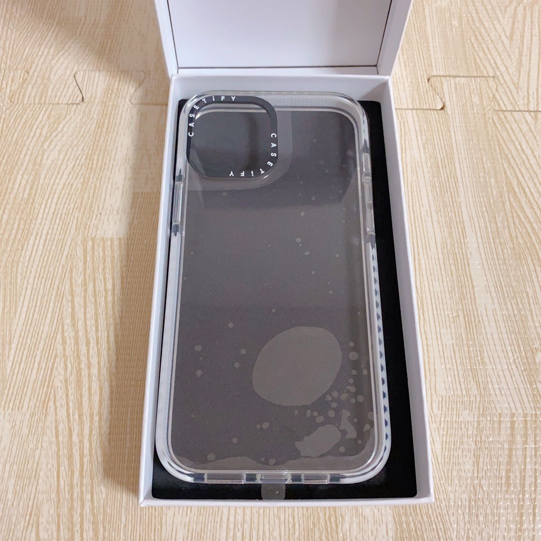 CASETiFY インパクトケース iPhone12ProMax クリアフロスト
