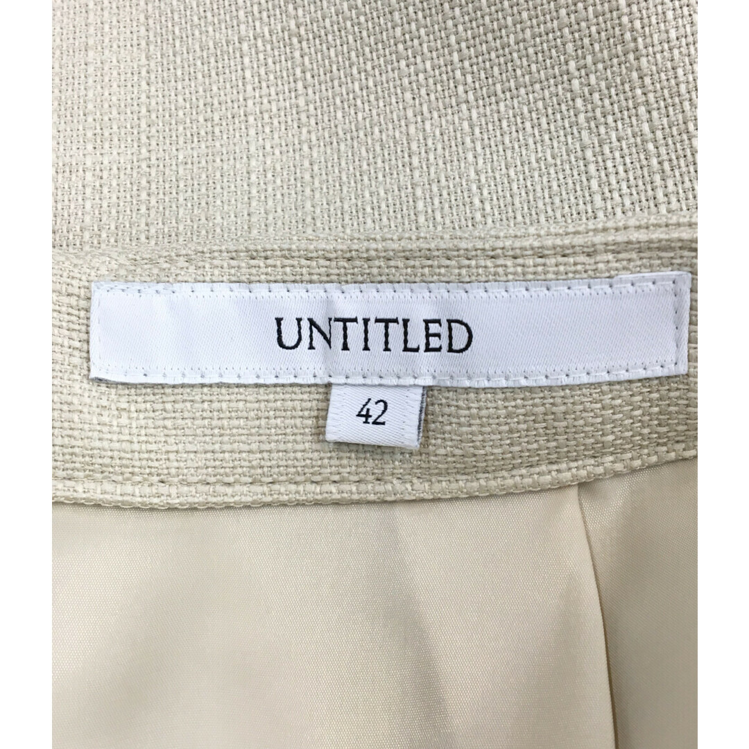 UNTITLED(アンタイトル)のアンタイトル UNTITLED フレアスカート    レディース 42 レディースのスカート(その他)の商品写真