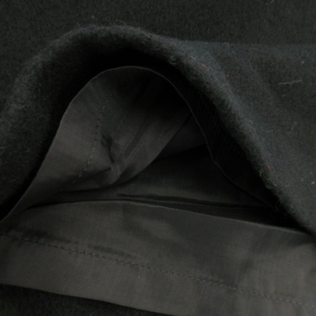 ミラショーン スカート タイト ミモレ ロング ウール 裾フレア 40 黒