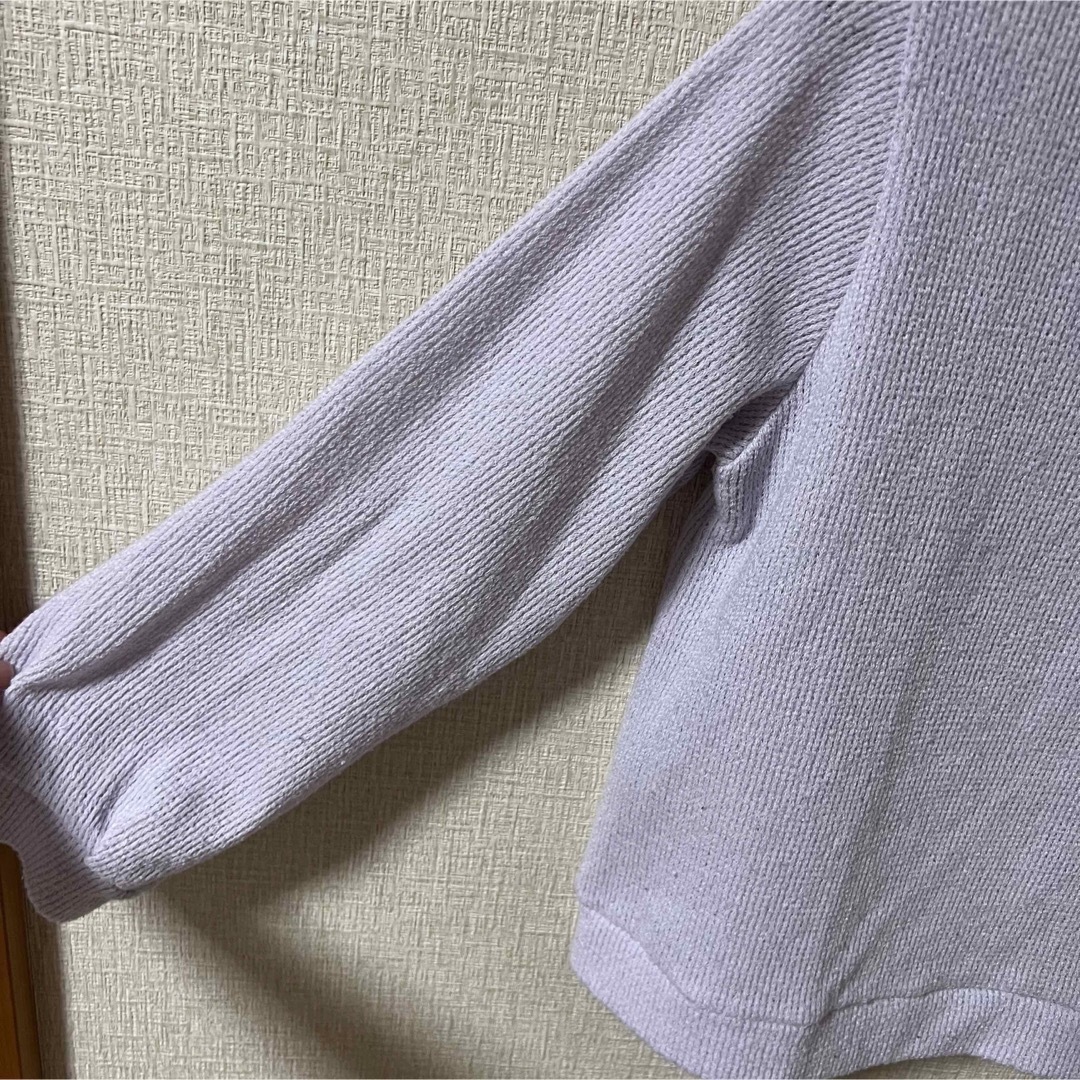 HONEYS(ハニーズ)のハニーズ ニットセーター 薄紫 パステルむらさき レディースのトップス(ニット/セーター)の商品写真