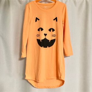 ギャップキッズ(GAP Kids)の120♡GAP♡ハロウィン♡パジャマ♡ワンピース♡ルームウェア♡猫♡長袖♡(パジャマ)