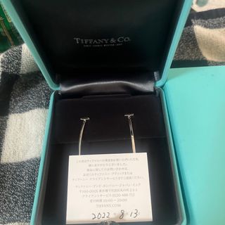 ティファニー(Tiffany & Co.)のティファニー　Tバー　ピアス　WG(ピアス)