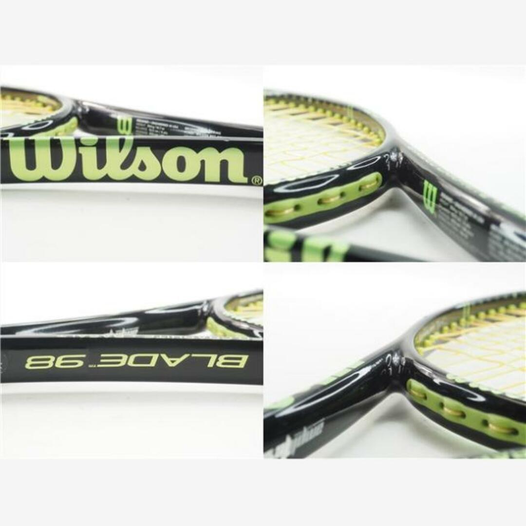 テニスラケット ウィルソン ブレード 98 16×19 2015年モデル (G2)WILSON BLADE 98 16×19 2015