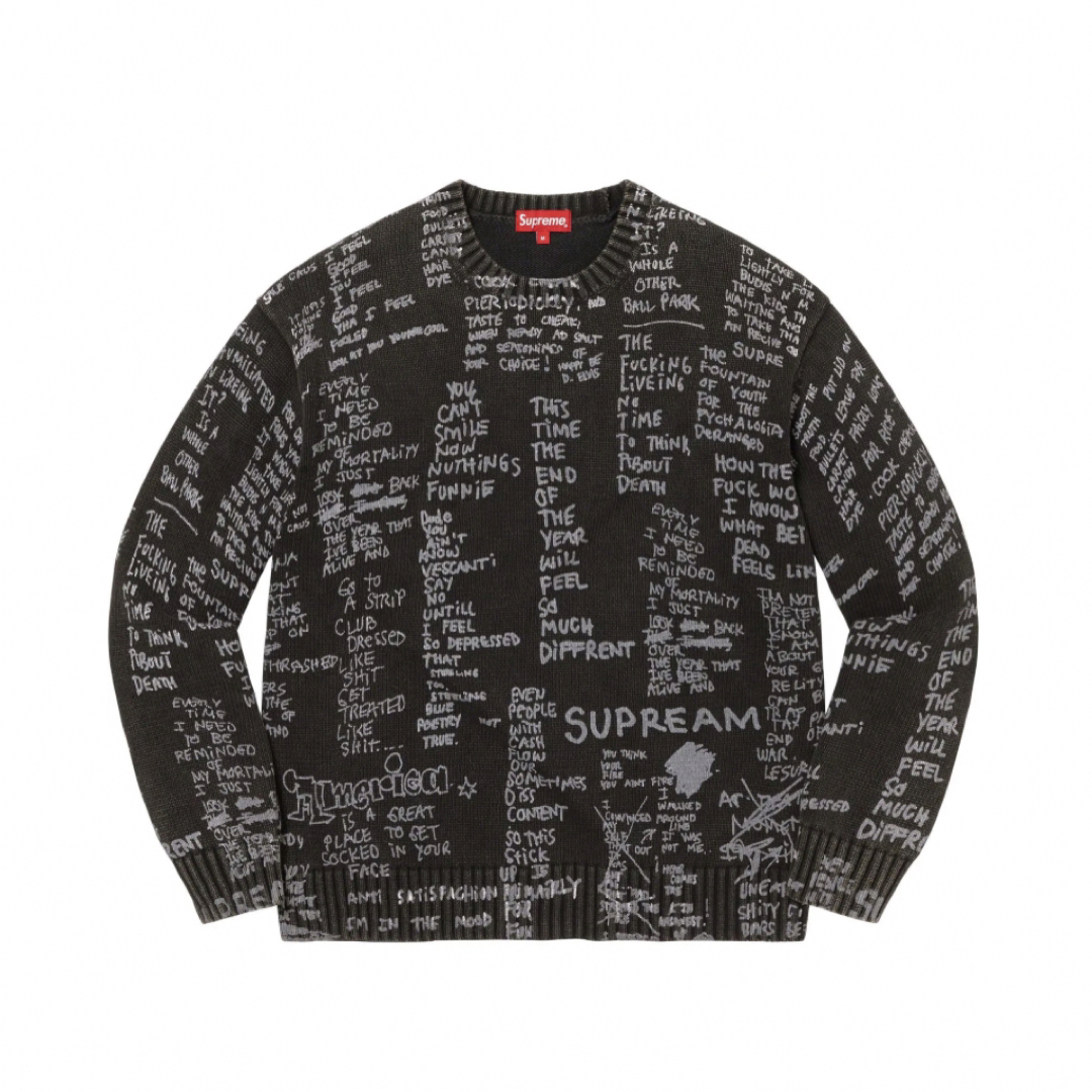 ニット/セーターSupreme Gonz Poems Sweater