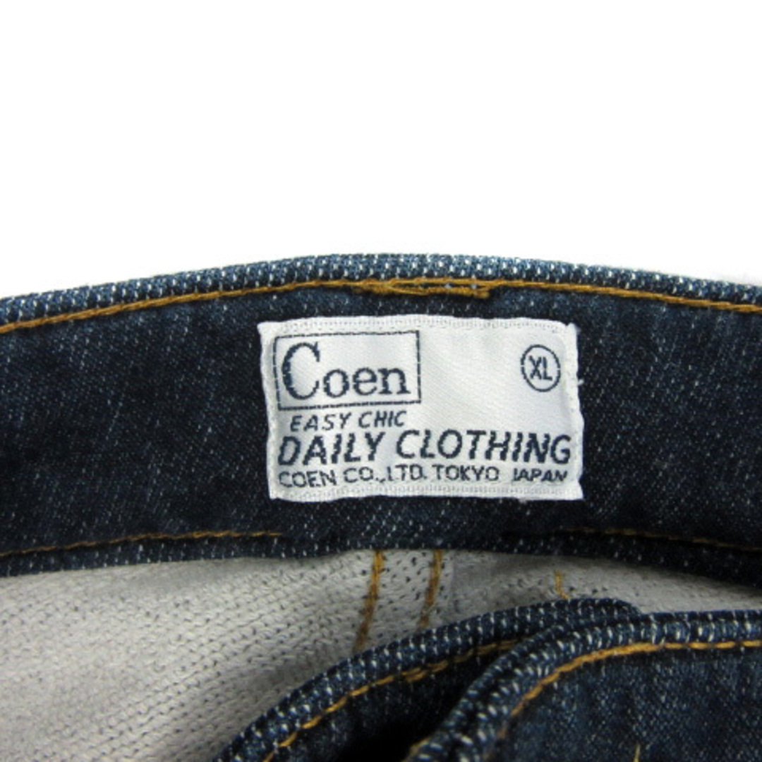 coen(コーエン)のコーエン デニムパンツ ジーンズ スリム 大きいサイズ XL インディゴ メンズのパンツ(デニム/ジーンズ)の商品写真