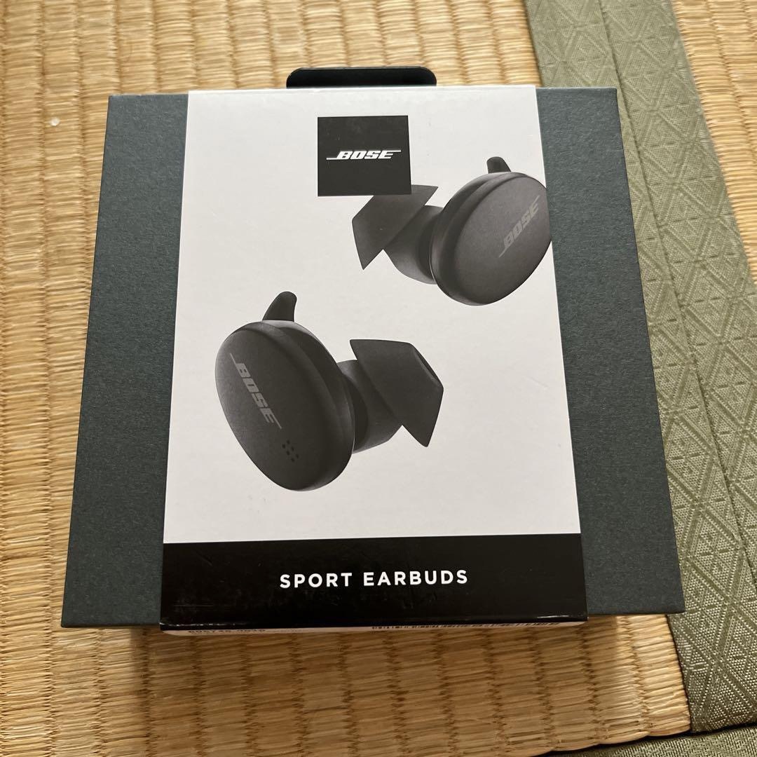 Bose Sports earbuds トリプルブラック黒 新品未使用オーディオ機器