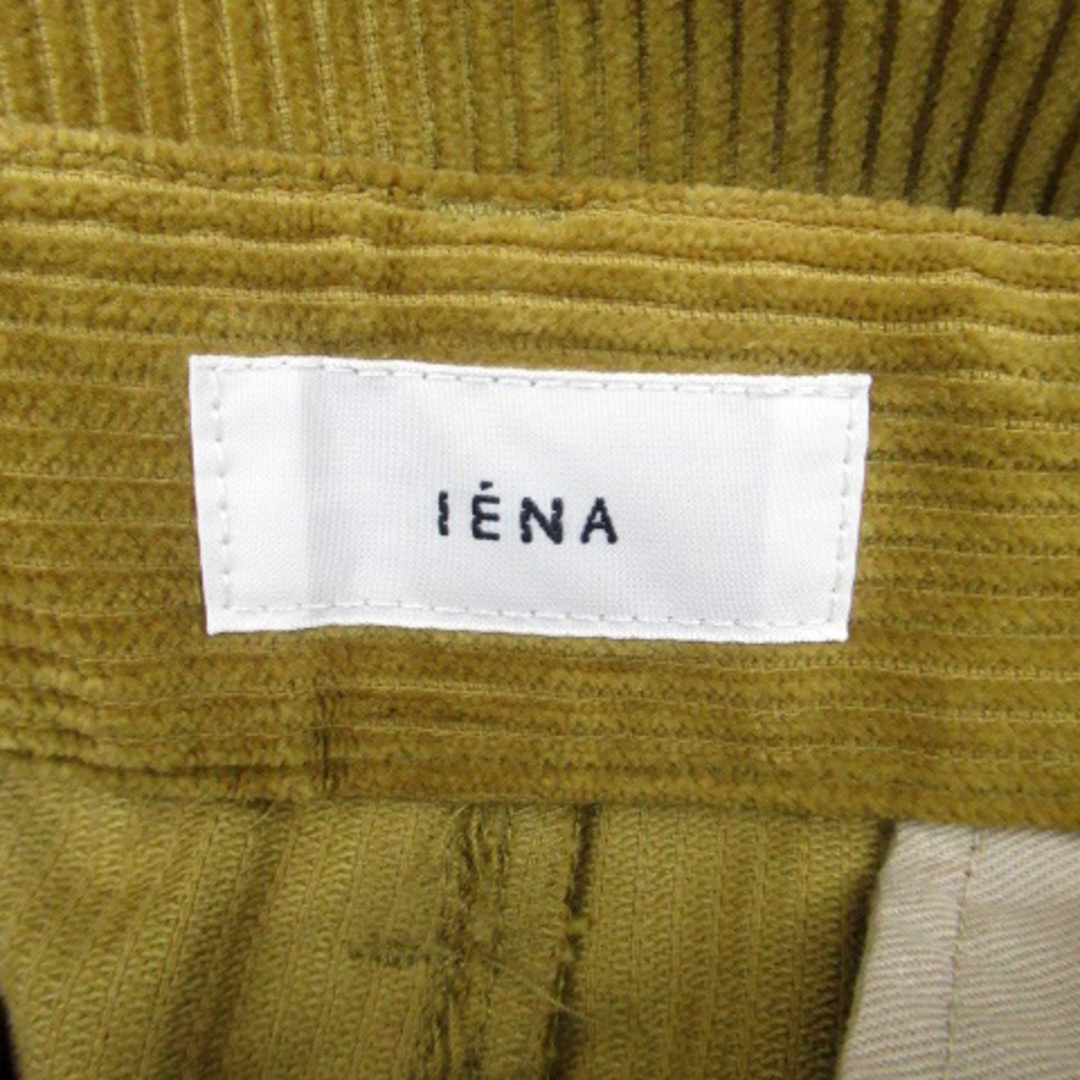 IENA(イエナ)のイエナ コーデュロイスカート タイトスカート ロング丈 マキシ丈 36 黄色 レディースのスカート(ロングスカート)の商品写真