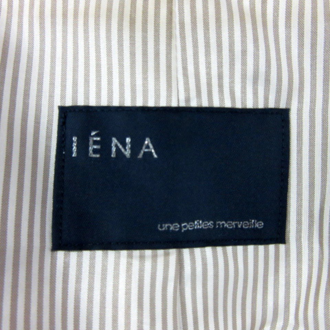 IENA(イエナ)のイエナ トレンチコート スプリングコート ロング丈 ベルト付き 38 ベージュ レディースのジャケット/アウター(トレンチコート)の商品写真