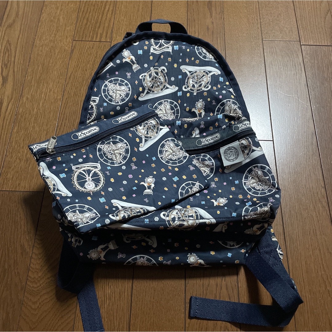 LESPORTSAC  レスポートサック　バックパック　リュック　ポーチ付き