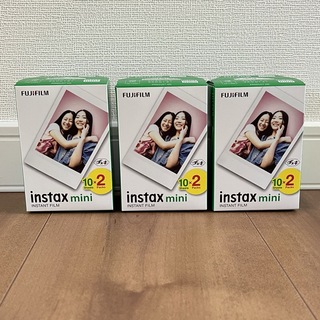 フジフイルム(富士フイルム)のinstax mini フィルム 60枚(フィルムカメラ)