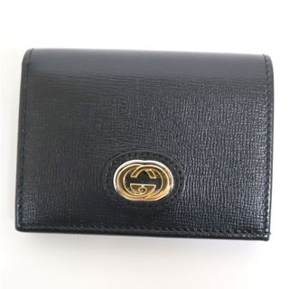 グッチ(Gucci)のグッチ 2つ折り財布 インターロッキングG マリーナ レザー/kr10652kw(折り財布)