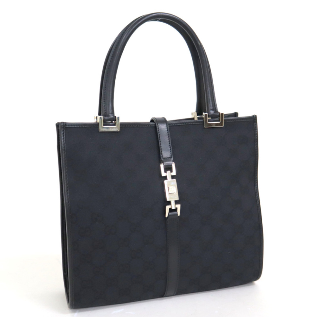 Gucci - 【GUCCI】グッチ ジャッキー トートバッグ 1065 ブラック GG