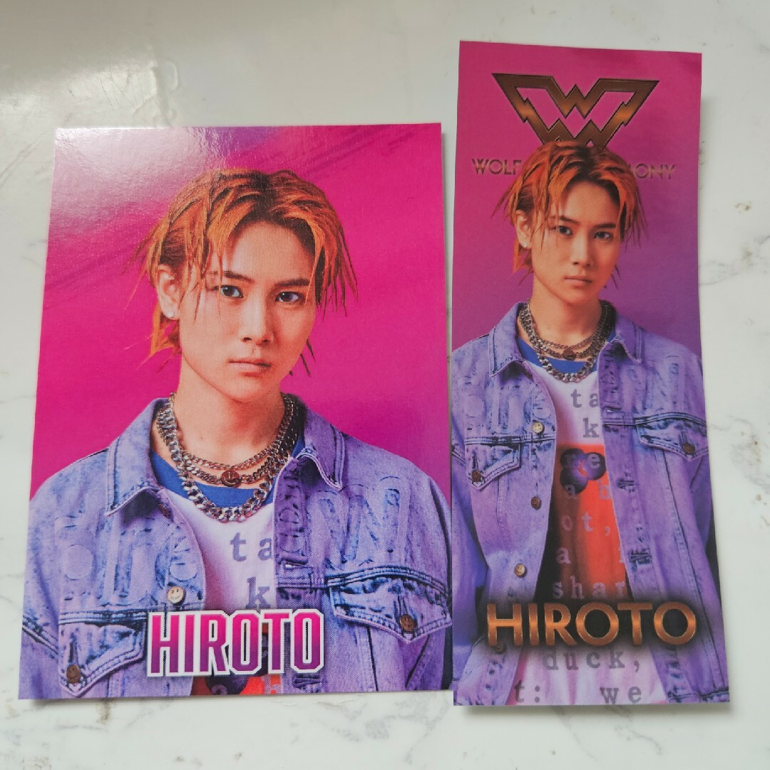 HIROTO 千社札 フォトカード エンタメ/ホビーのタレントグッズ(ミュージシャン)の商品写真