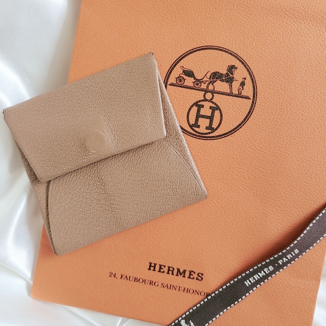 エルメス HERMES バスティア　小銭入れ　コインケース　Y刻印