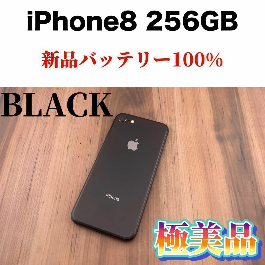 34iPhone 8 スペースグレイ 256 GB SIMフリー本体