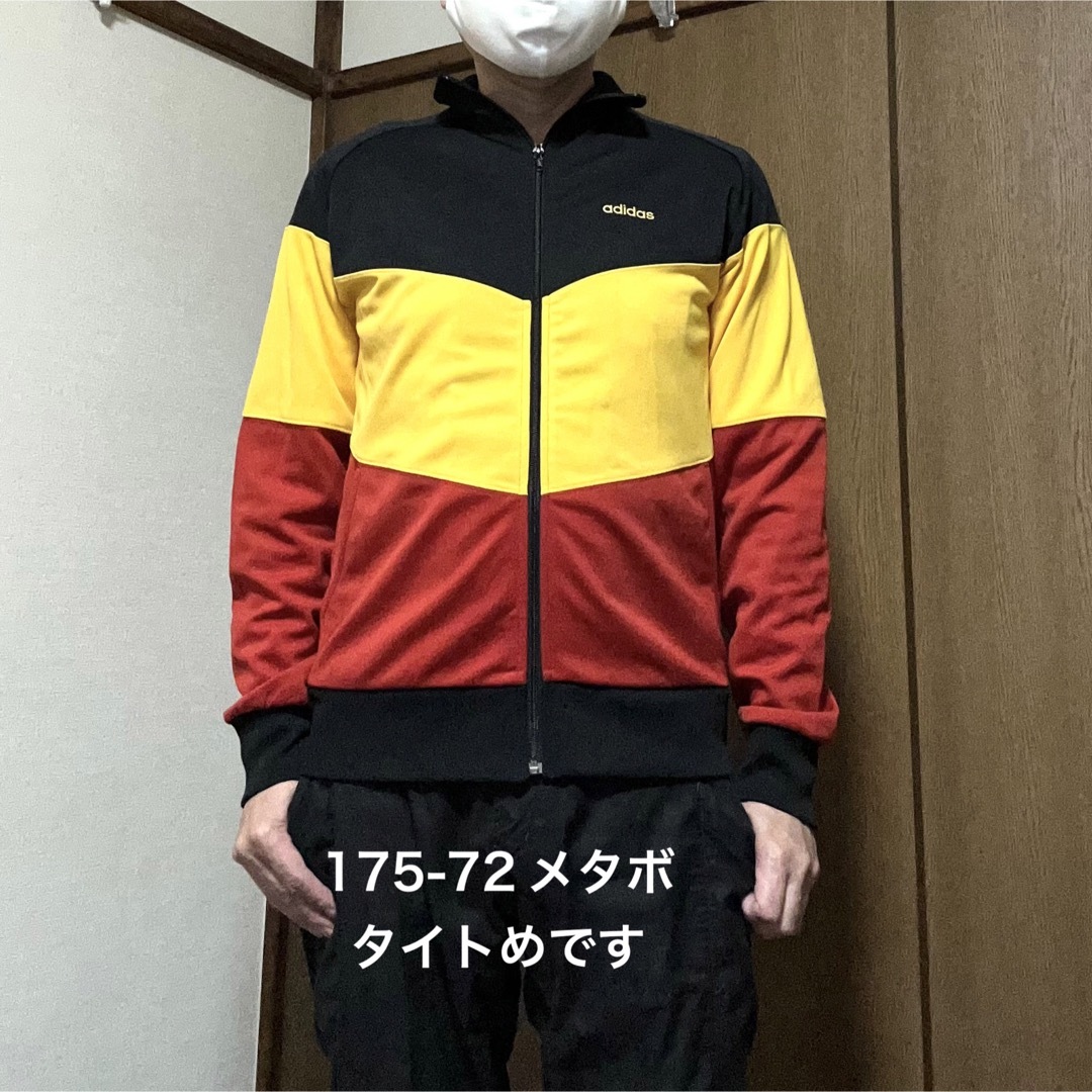 Mサイズ!adidas アディダス 古着ジャージ 毛玉有り