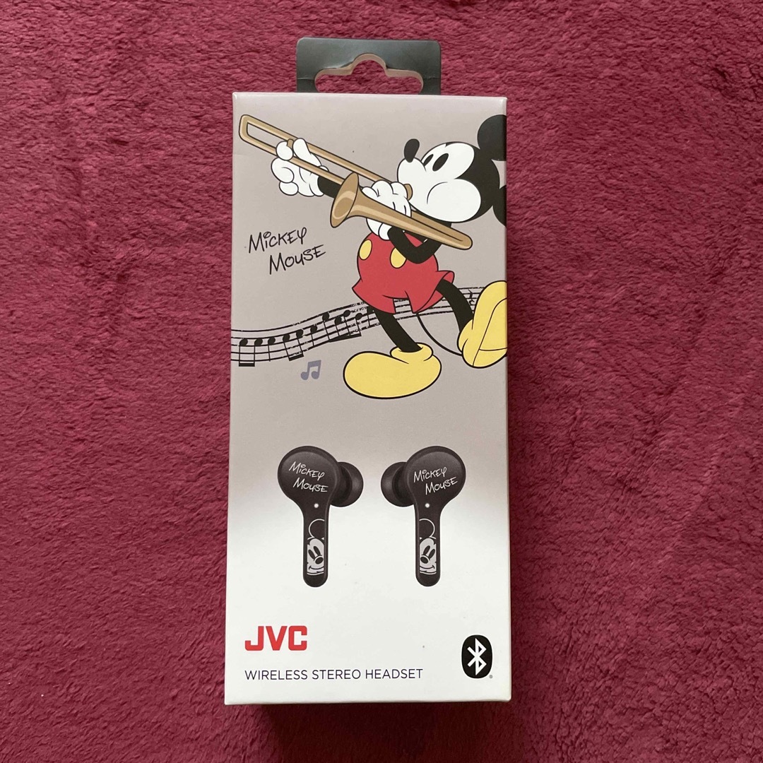 【JVC】ミッキーマウス 完全ワイヤレスイヤホン Enjoy Music