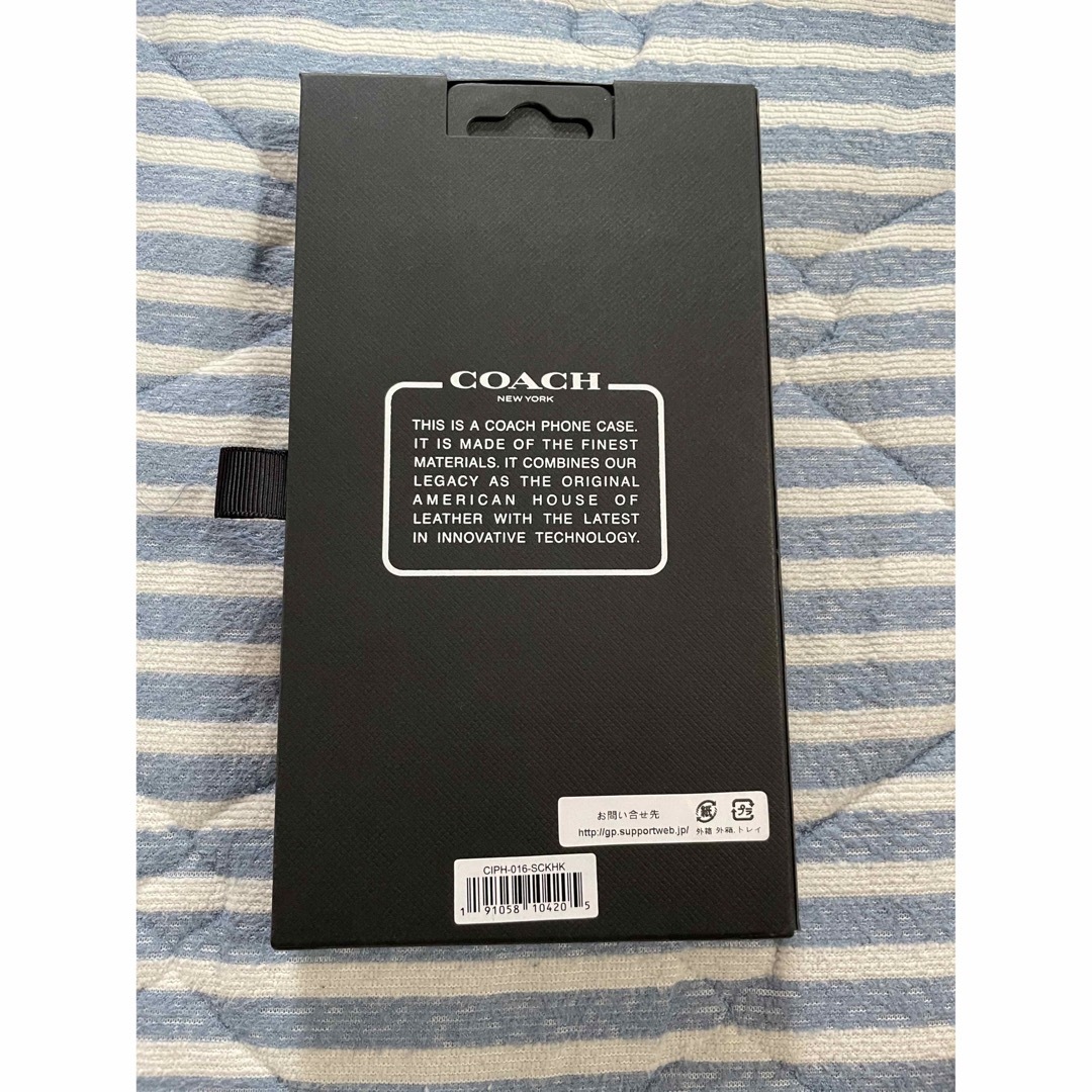 COACH(コーチ)の新品　COACH iPhone11 pro カバー シグネチャー　コーチ スマホ/家電/カメラのスマホアクセサリー(iPhoneケース)の商品写真