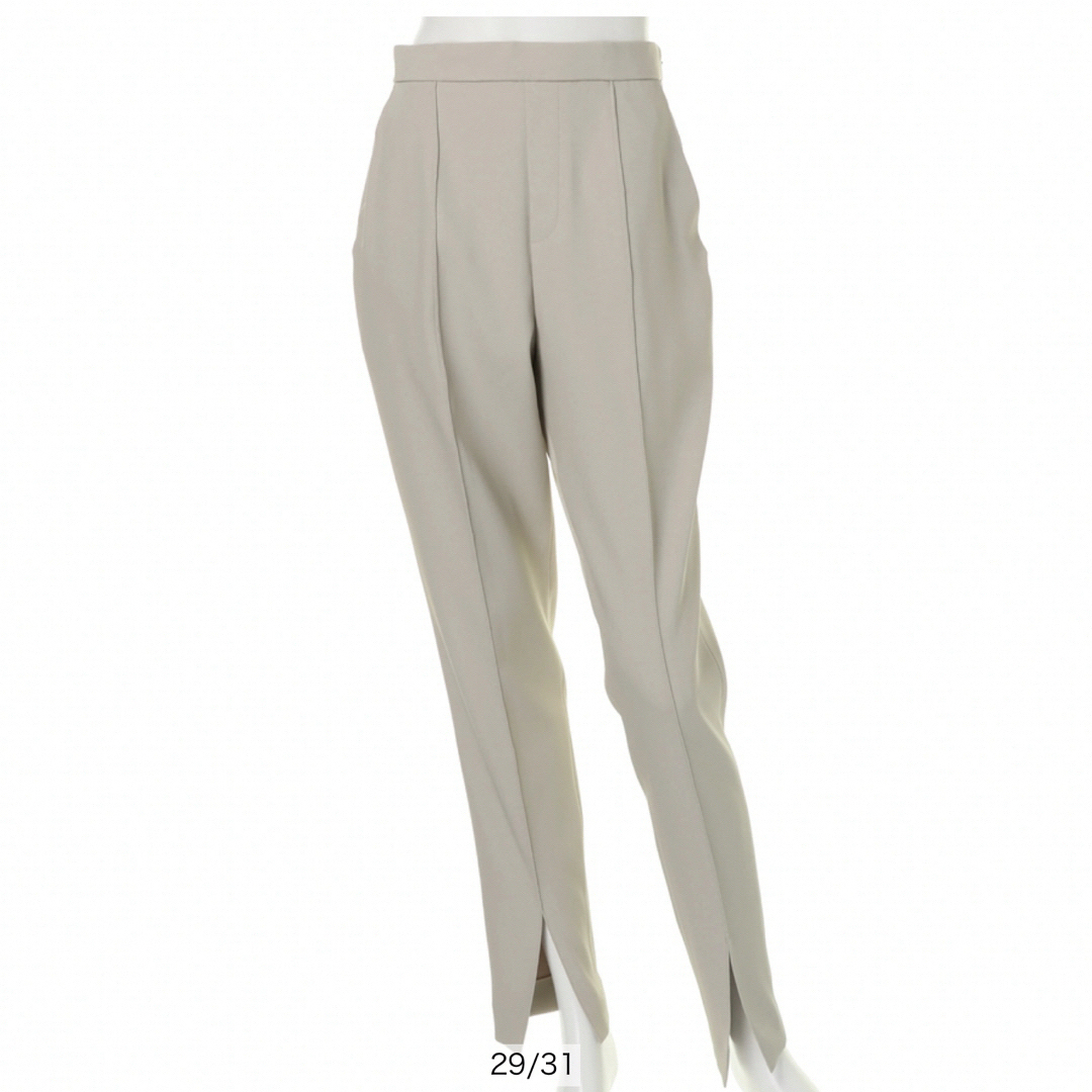 CADUNE カデュネ フロントスリットパンツ ベージュ 36 | フリマアプリ ラクマ CADUNE カデュネ フロントスリットパンツ ベージュ 36 | フリマアプリ ラクマ