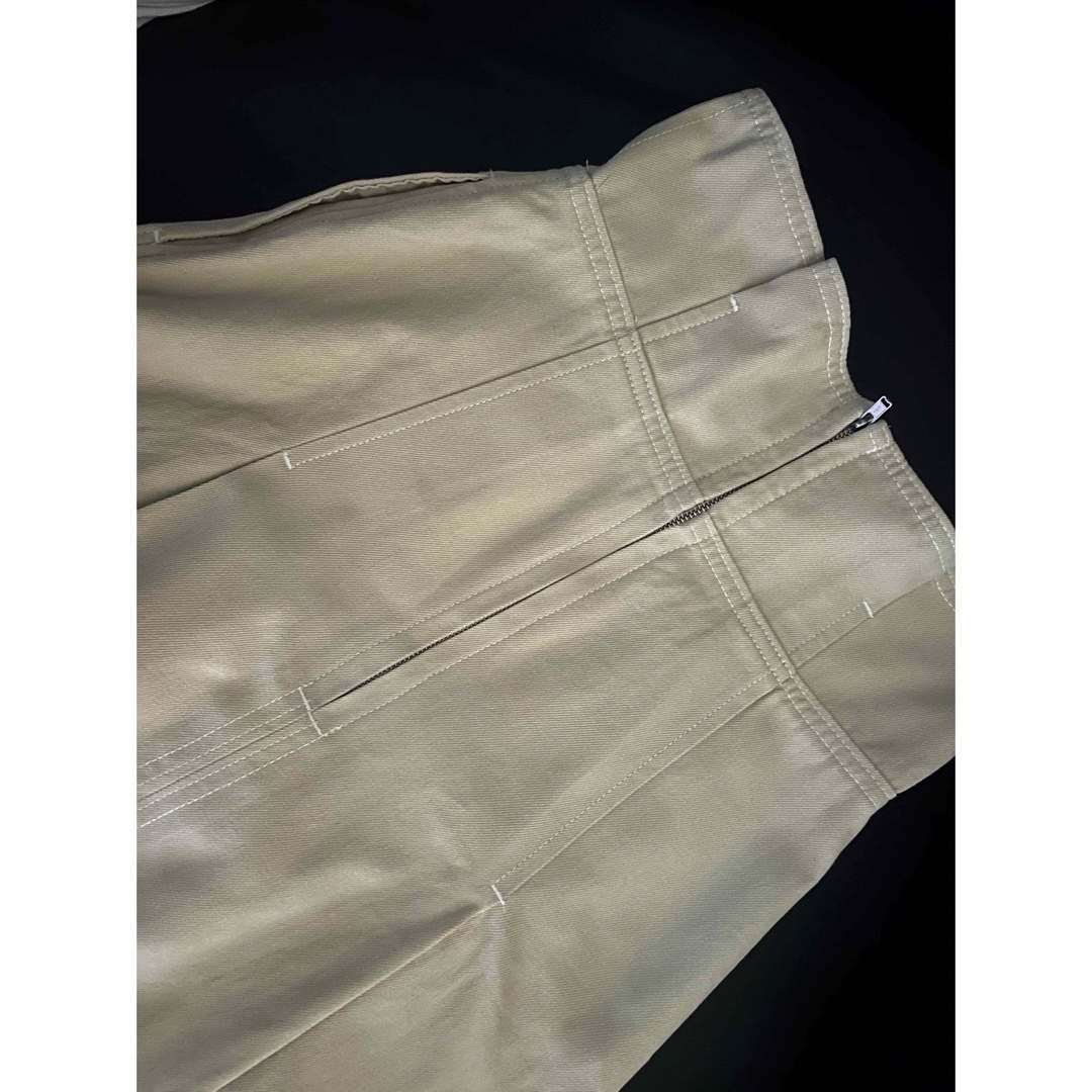MERCURYDUO(マーキュリーデュオ)の《MERCURYDUO》プリーツ切替デニムロングスカート　price12100円 レディースのスカート(ロングスカート)の商品写真